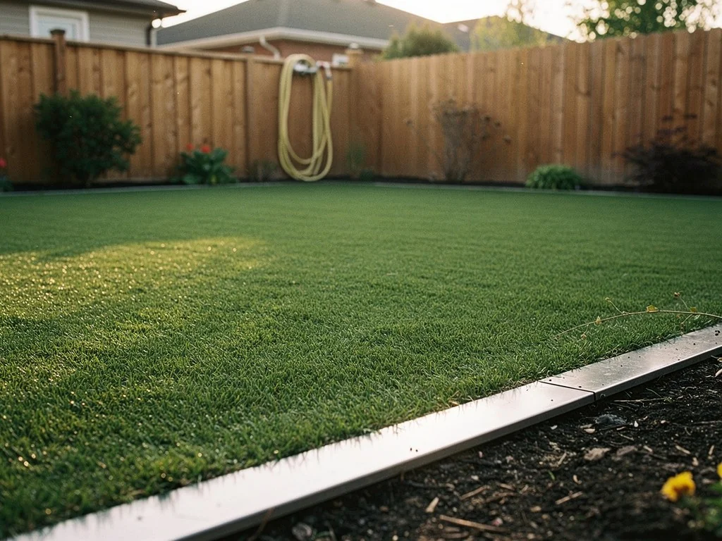 Completed pet-friendly turf installation in Windsor Ontario